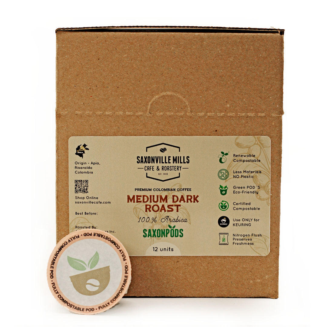 Medium Dark Roast Coffee Pods, Keurig K-Cup Pods