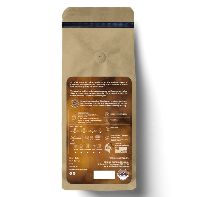 Medium Premium Coffee - Andina