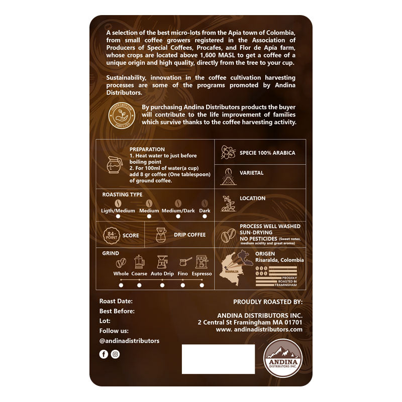 Organic Coffee - Andina