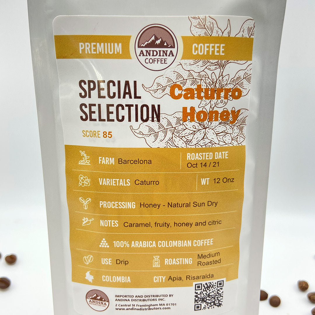 Caturro Honey - Special Colombian Coffee – Andina Cafes